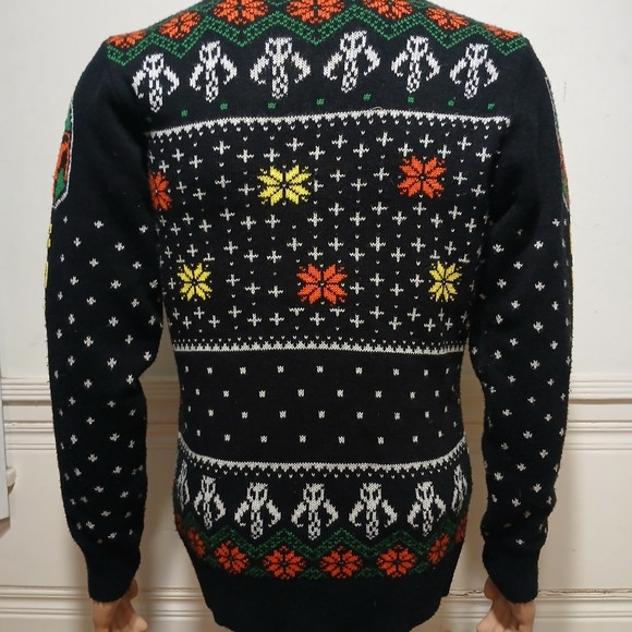 Star Wars Boba Fett Christmas Sweater Small - Picture 5 of 5